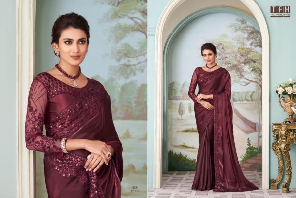 Tfh Silver Screen 17th Edition Designer Saree Collection